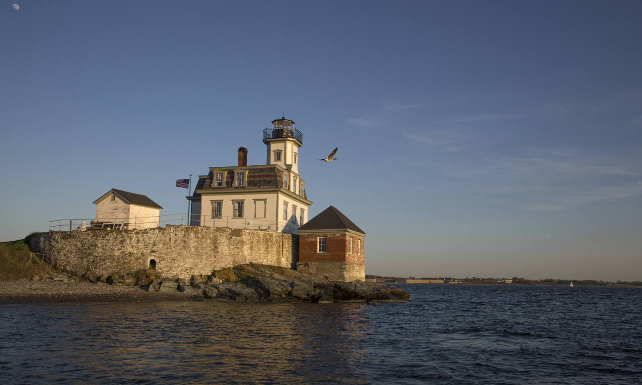 Rose Island Lighthouse Newport RI
