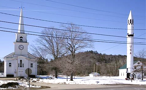 The Redstone Missile in Warren, New Hampshire.