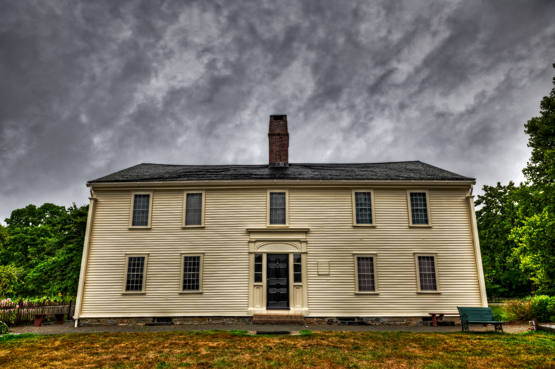 Smith's Castle in Wickford, Rhode Island. Photo by Frank Grace.
