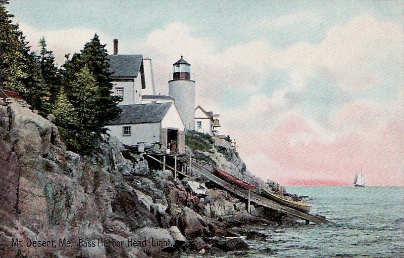 Haunted Bass Harbor Lighthouse in Maine.