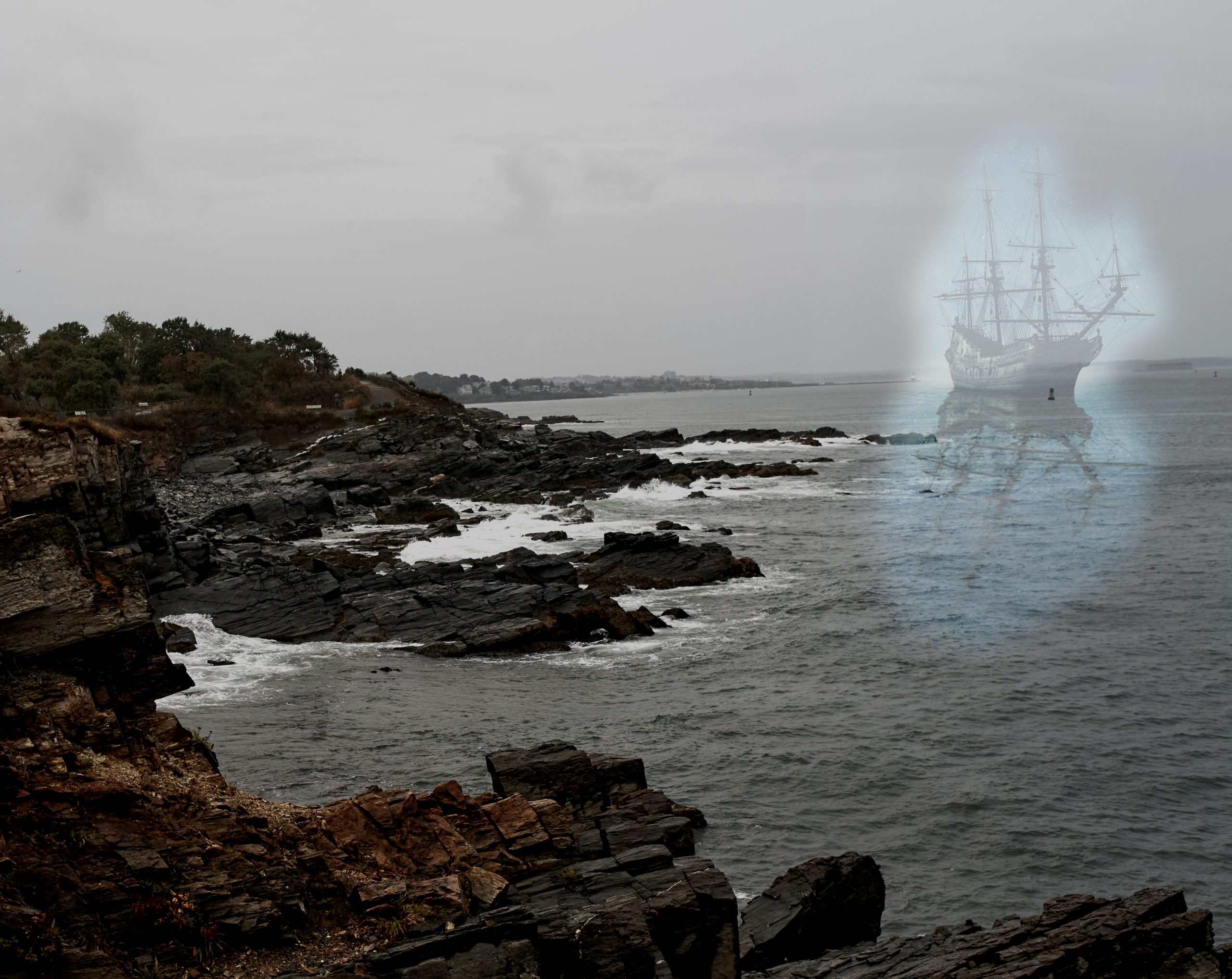 The Ghost Ship Dash out of Freeport, Maine.