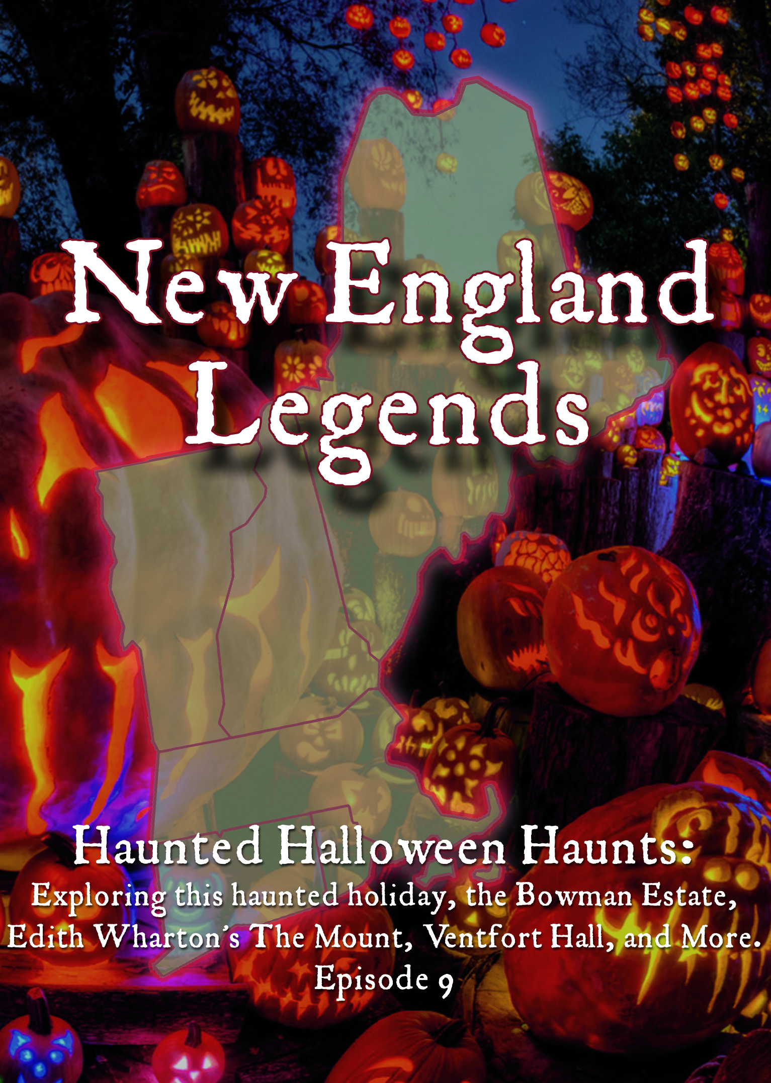 Episode 9 – Haunted Halloween Haunts: Exploring this haunted holiday, the Bowman Estate, Edith Wharton’s The Mount, Ventfort Hall, and More