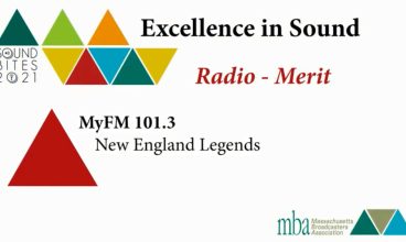 Massachusetts Broadcasters Association Sound Bite 2021 Award.