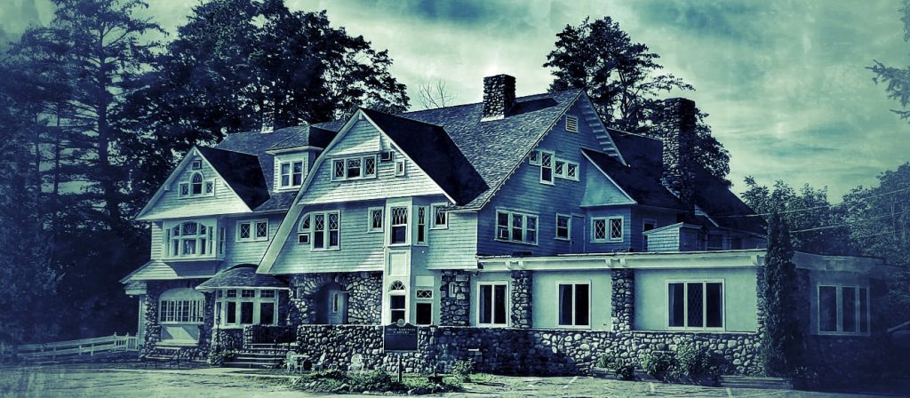 The haunted Hartness House Inn in Springfield, Vermont.