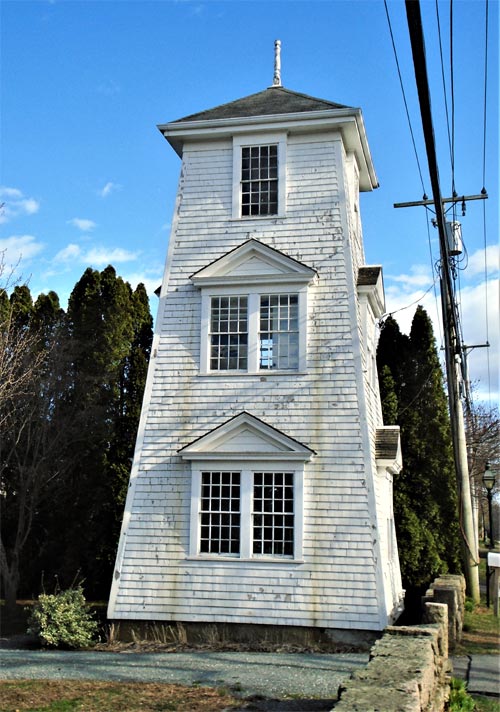 Little Compton, Rhode Island's Spite Tower on Old Harbor Road.