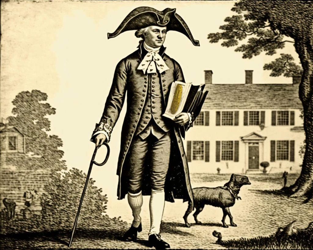 Lord Timothy Dexter of Newburyport, Massachusetts.