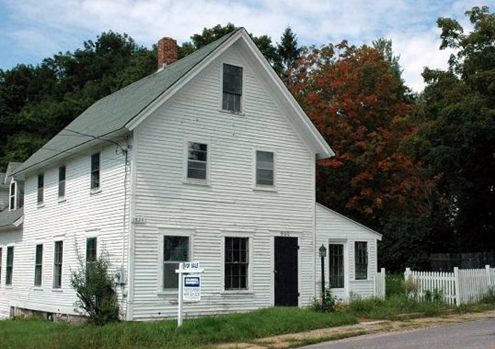 The birthplace of H.H. Holmes in Gilmanton, New Hampshire.