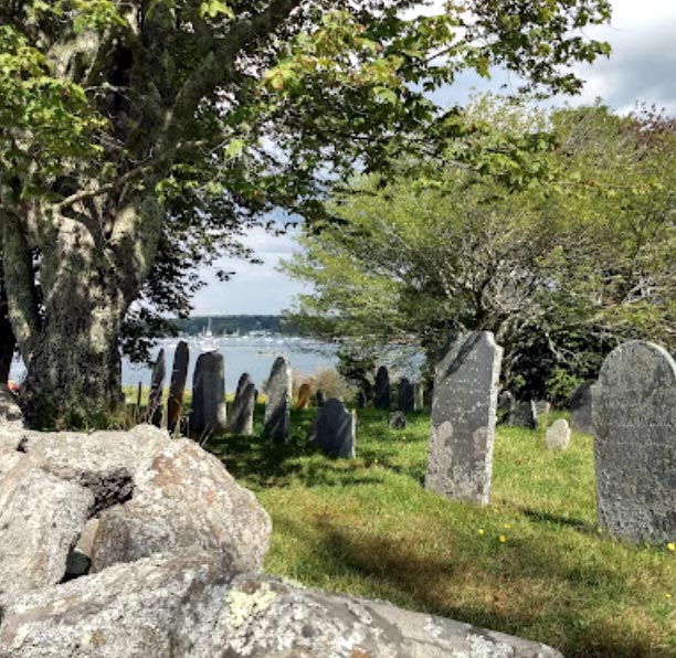 Pemaquid Cemetery in Bristol, Maine.