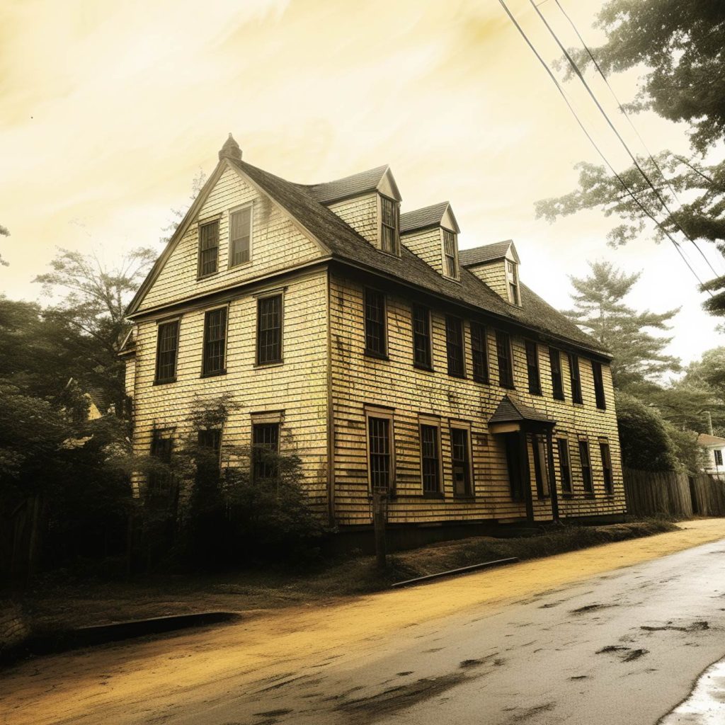 The historic Chase House in Portsmouth, New Hampshire.