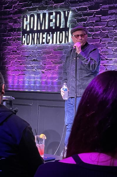 Bobcat Goldthwait at the Providence Comedy Connection.