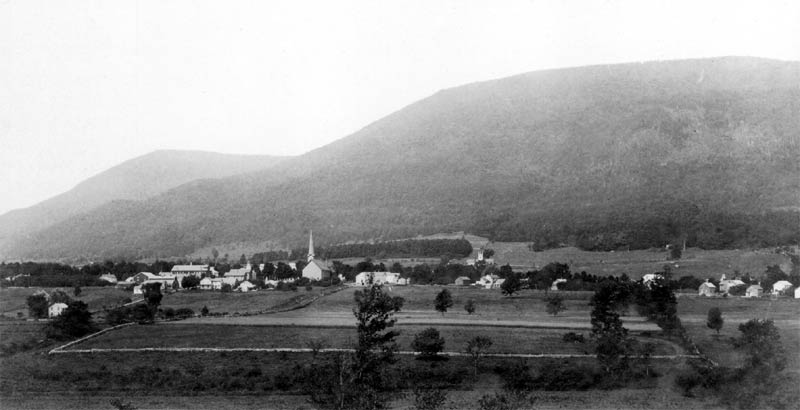 Historic image of Manchester, Vermont.