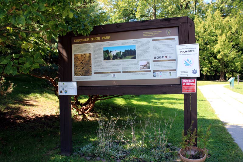 Dinosaur State Park in Rocky Hill, Connecticut. Photo by Lauren Middleton.