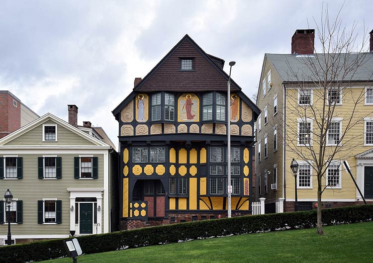 The Fleur de Lys building, 7 Thomas Street, Providence, Rhode Island.