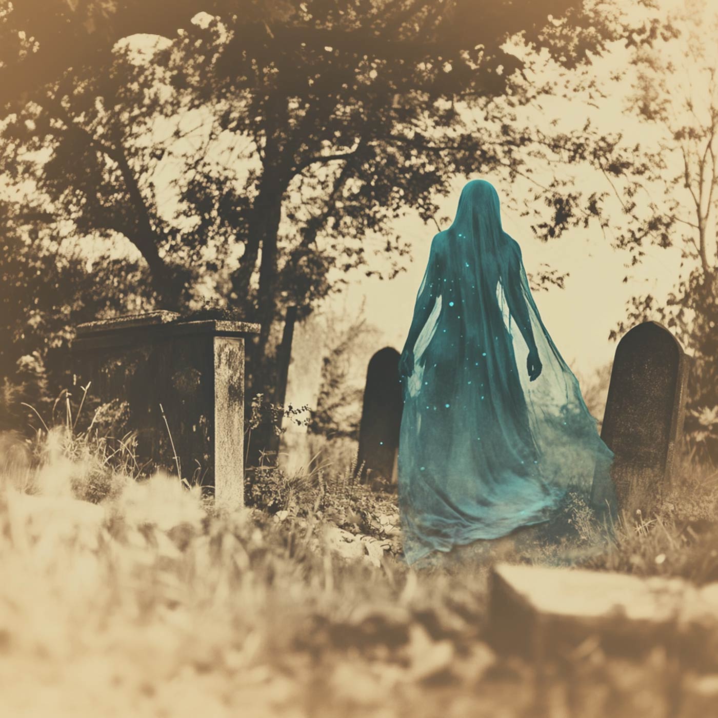 Podcast 393 – The Blue Lady of Vale End Cemetery