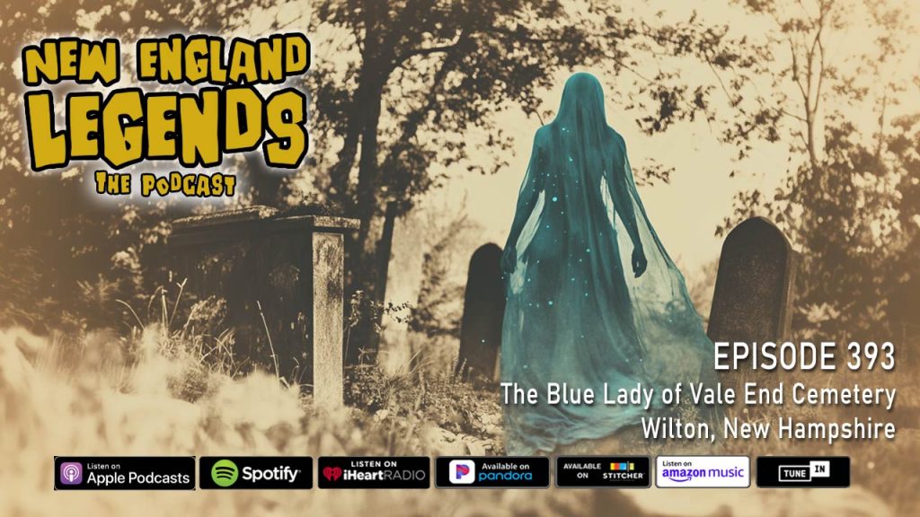 The Blue Lady of Vale End Cemetery