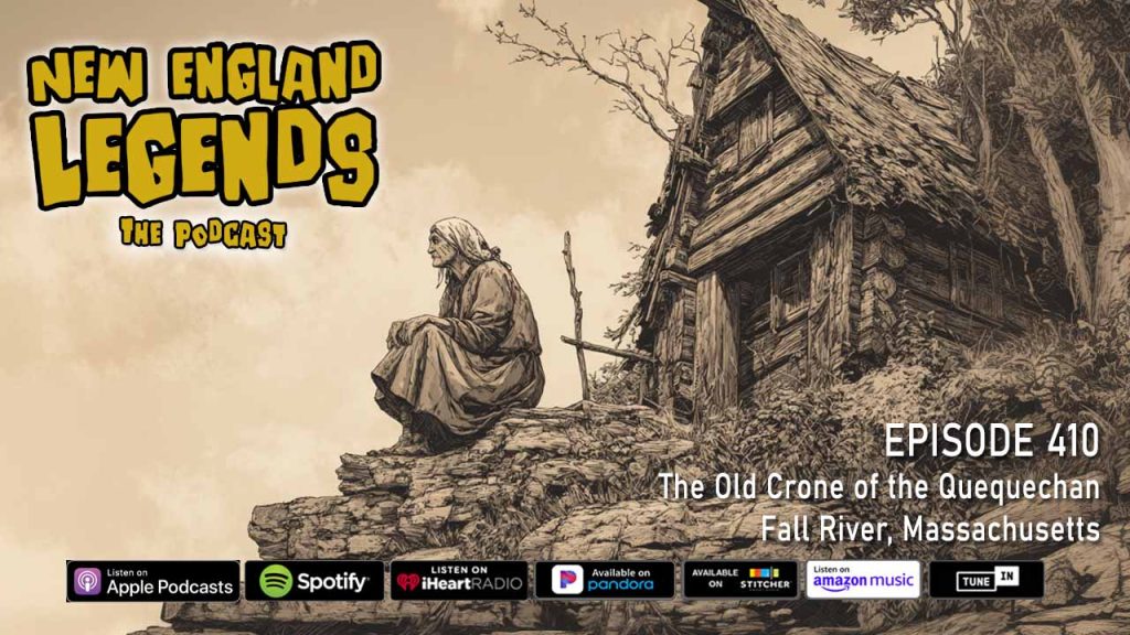 The Old Crone of the Quequechan in Fall River, Massachusetts.