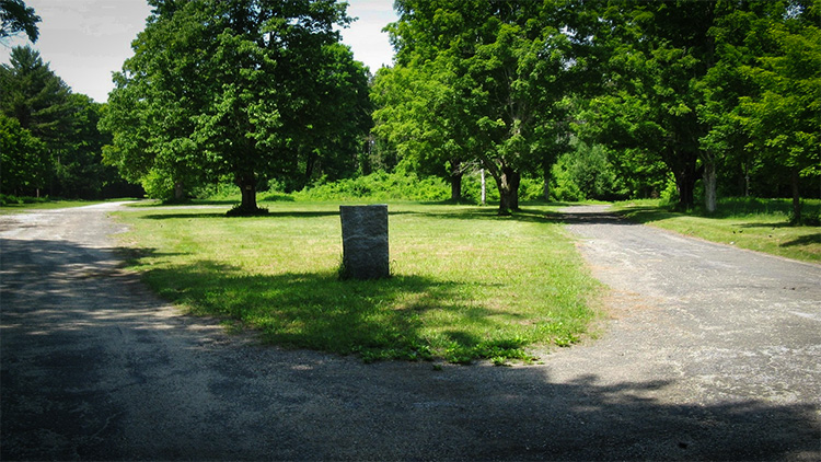 Dana town common today.