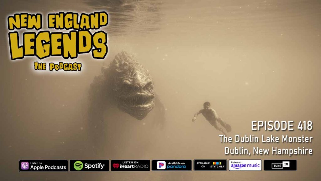 The Dublin Lake Monster and UFO crash site in New Hampshire