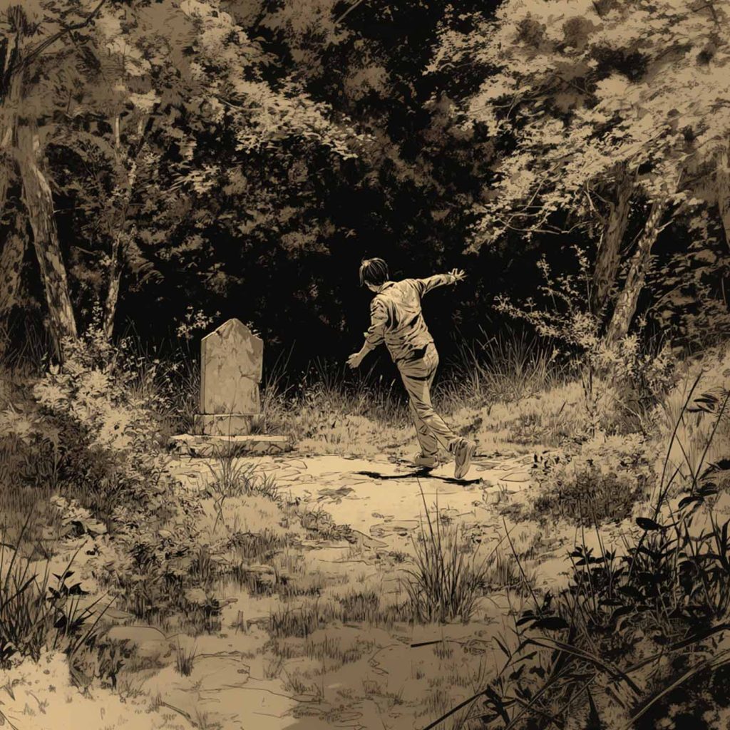 Dancing with a Ghost in Pascoag, Rhode Island