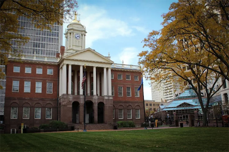 Hartford, Connecticut's Old State House.
