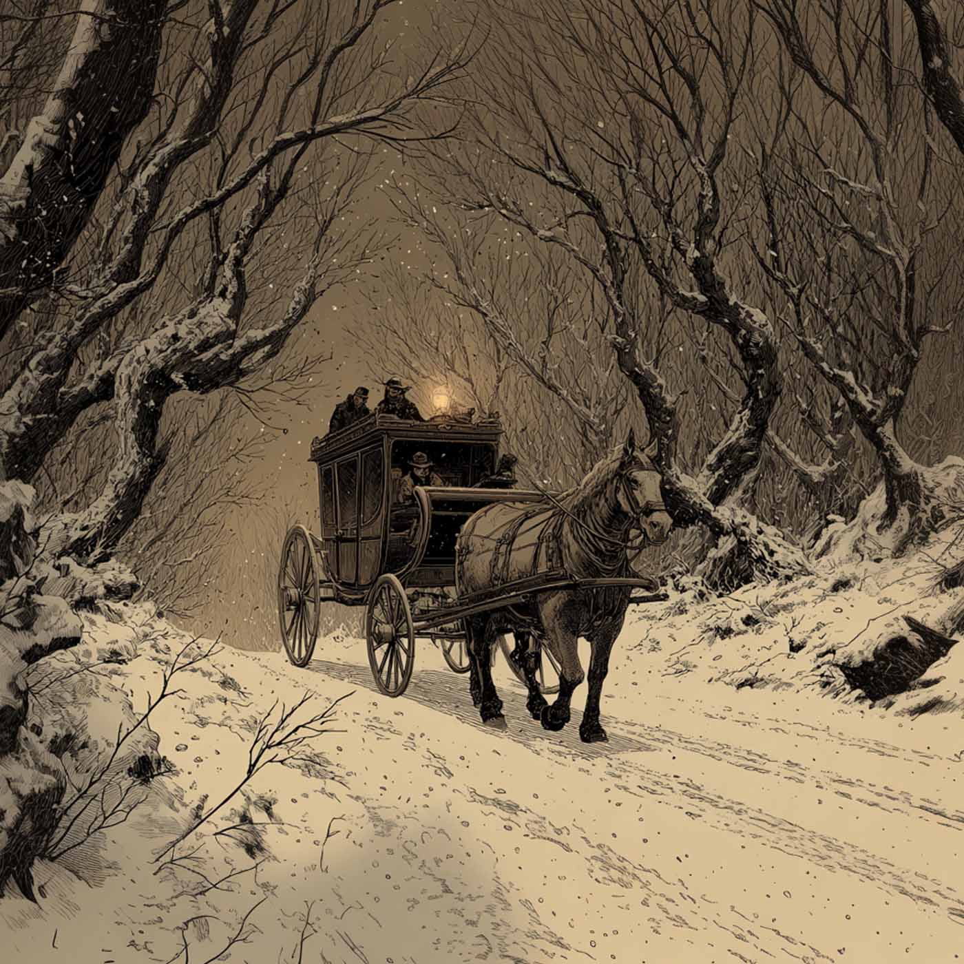 Podcast 427 – The Phantom Coach: A Holiday Ghost Story