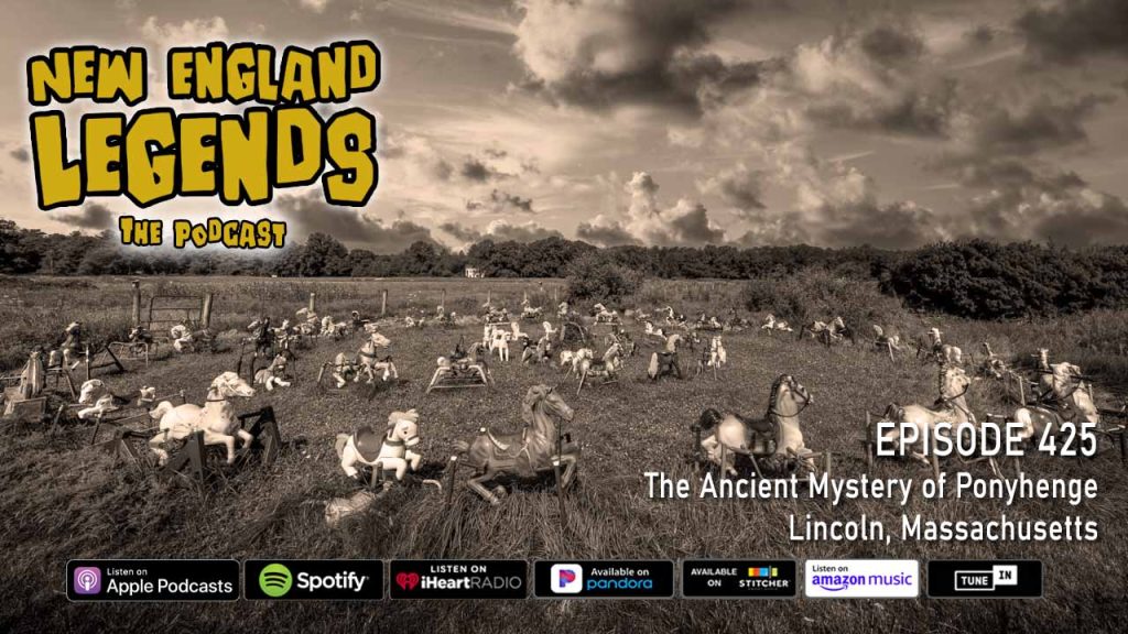 Ponyhenge in Lincoln, Massachusetts