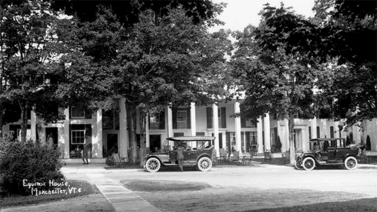Historic image of the Equinox Hotel