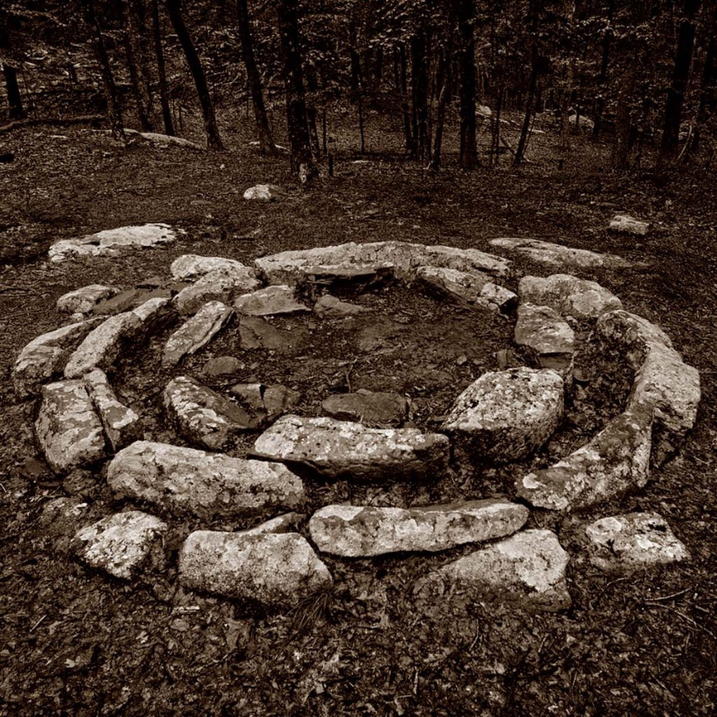 The Gungywamp site in Groton, Connecticut. Photo by Frank Grace.