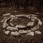 The Gungywamp site in Groton, Connecticut. Photo by Frank Grace.