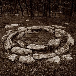 The Gungywamp site in Groton, Connecticut. Photo by Frank Grace.