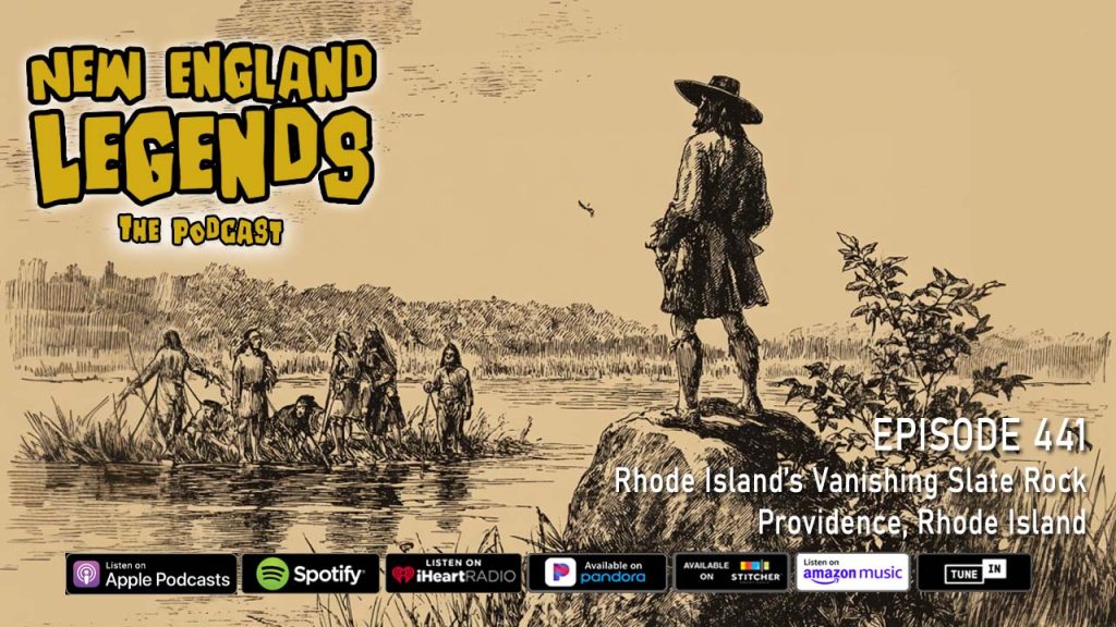 Rhode Island’s Vanishing Slate Rock in Providence, Rhode Island