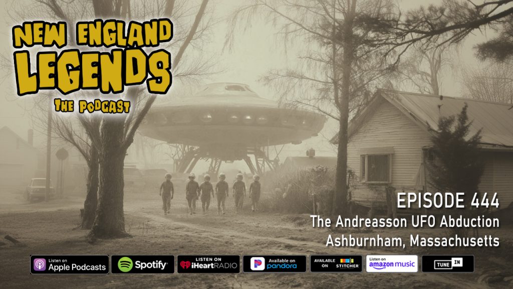 The Betty Andreasson UFO Abduction in Ashburnham, Massachusetts.