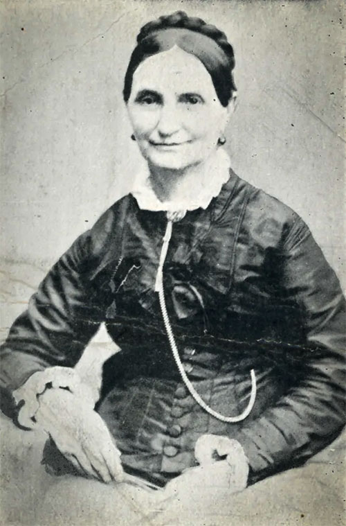 Photo of Dr. Lucy Cooke, "Sleeping Lucy" the Clairvoyant Physician.