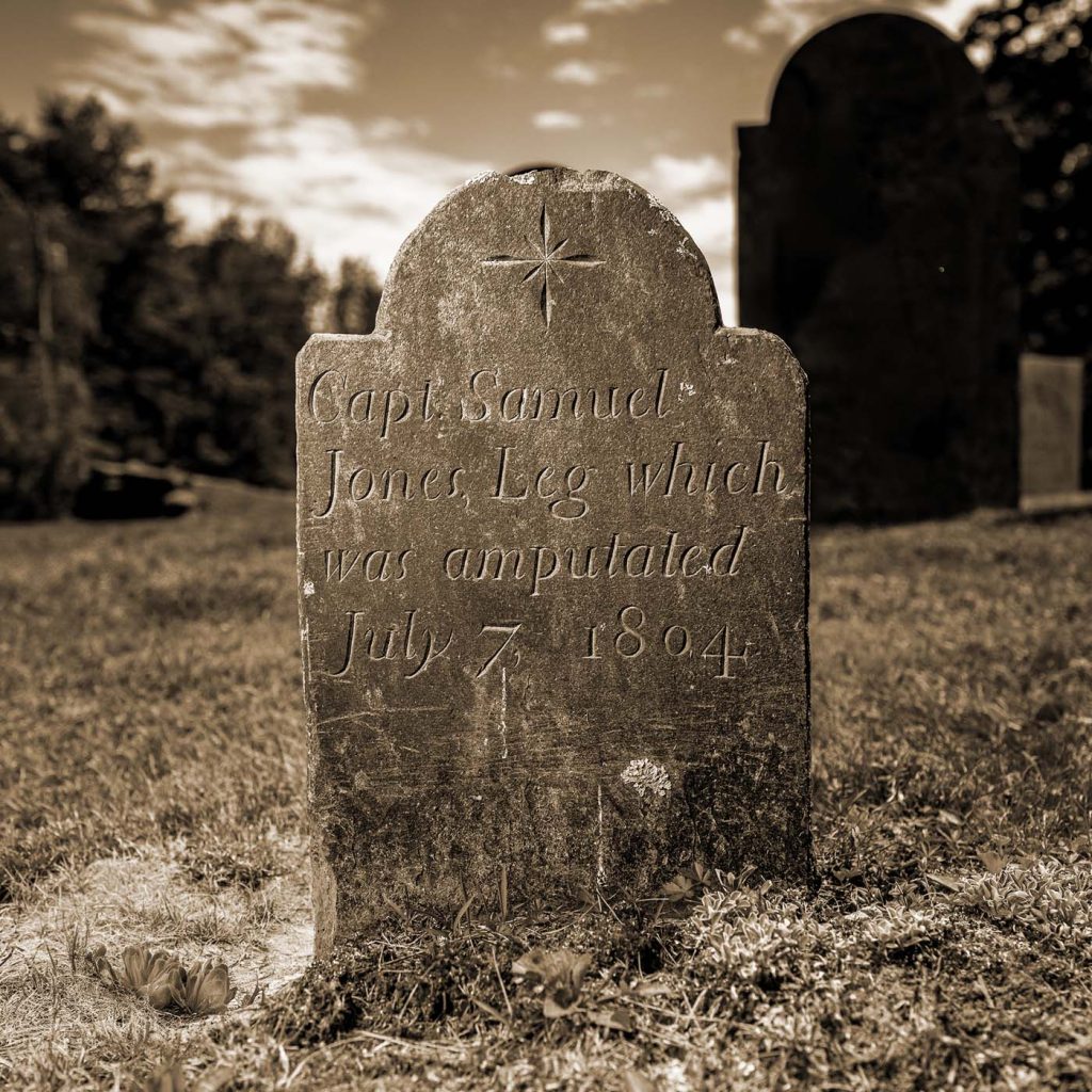 Captain Jones’s Grave has a Leg Up in Washington, New Hampshire.