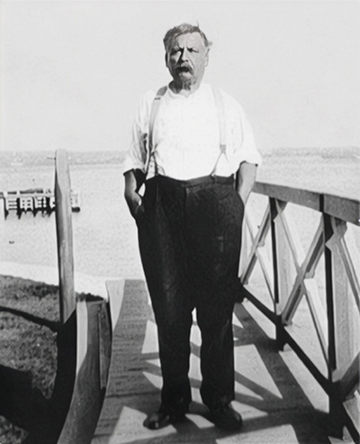 Charles S. Curtis, Rose Island Lighthouse Keeper from 1887-1918.